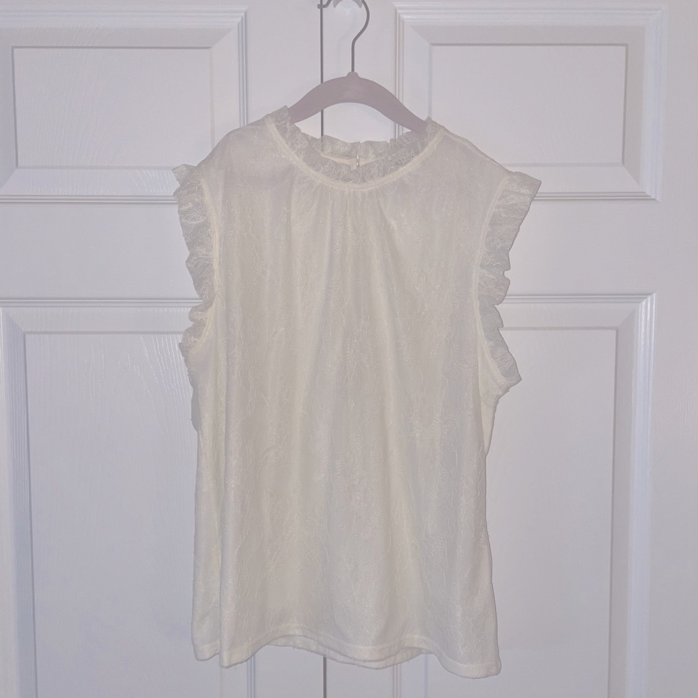 White lace top - Express